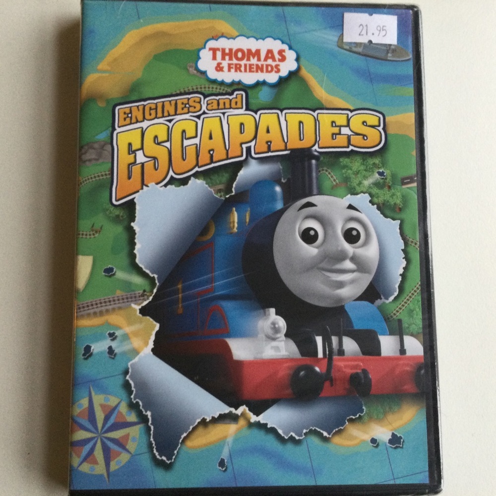 Thomas & Friends Engines and Escapades DVD New Sealed